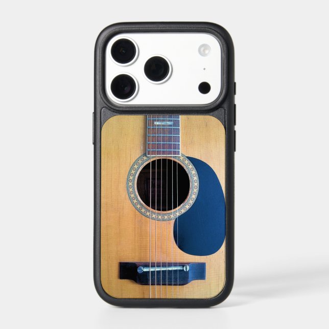 Dreadnought Acoustic 6-String Guitar Artist Design Otterbox iPhone Case (Back)
