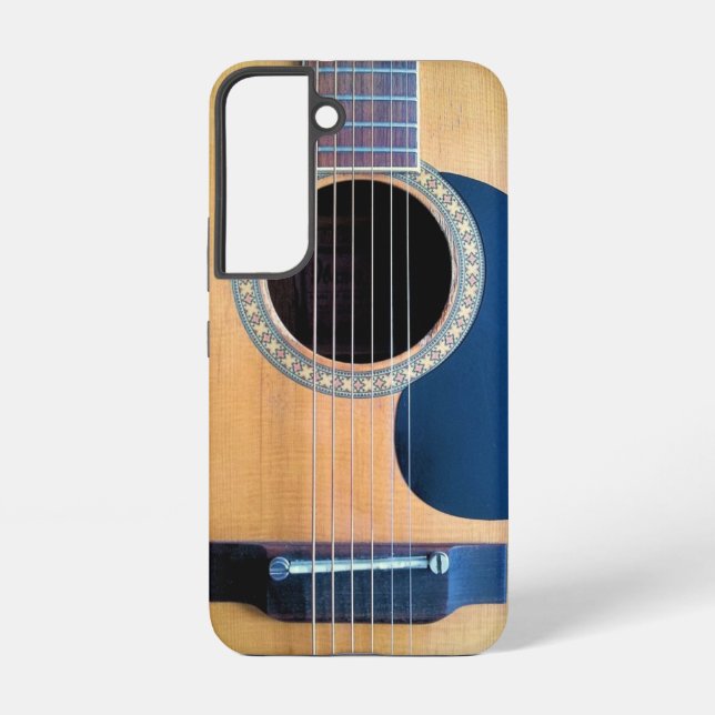 Dreadnought Acoustic 6-String Guitar Artist Design Samsung Galaxy Case (Back)