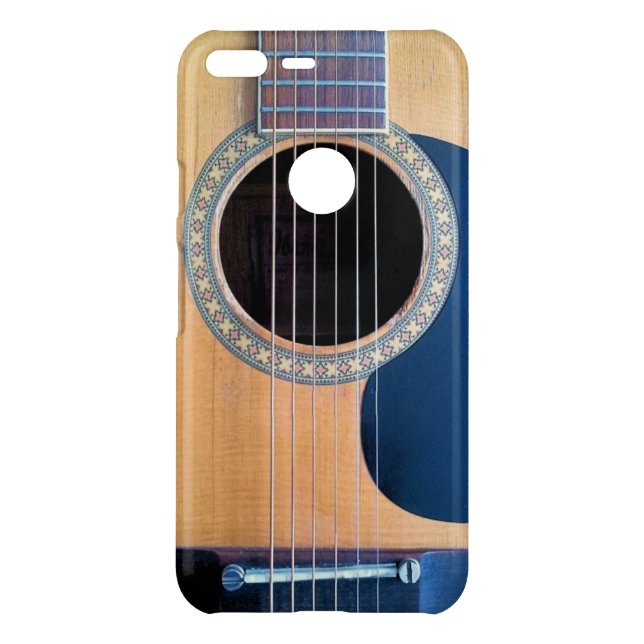 Dreadnought Acoustic 6-String Guitar Artist Design Uncommon Google Pixel XL Case (Back)