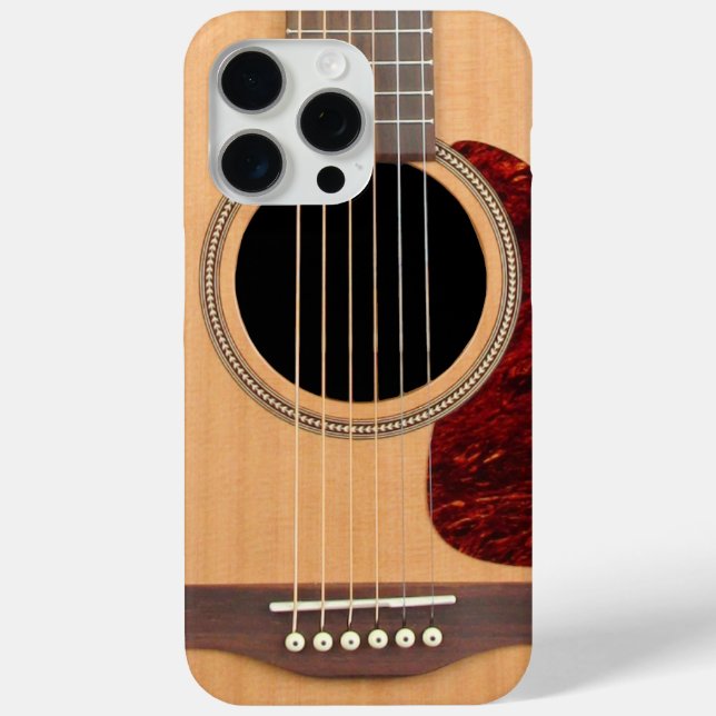 Dreadnought Acoustic 6-String Guitar Case-Mate iPhone Case (Back)