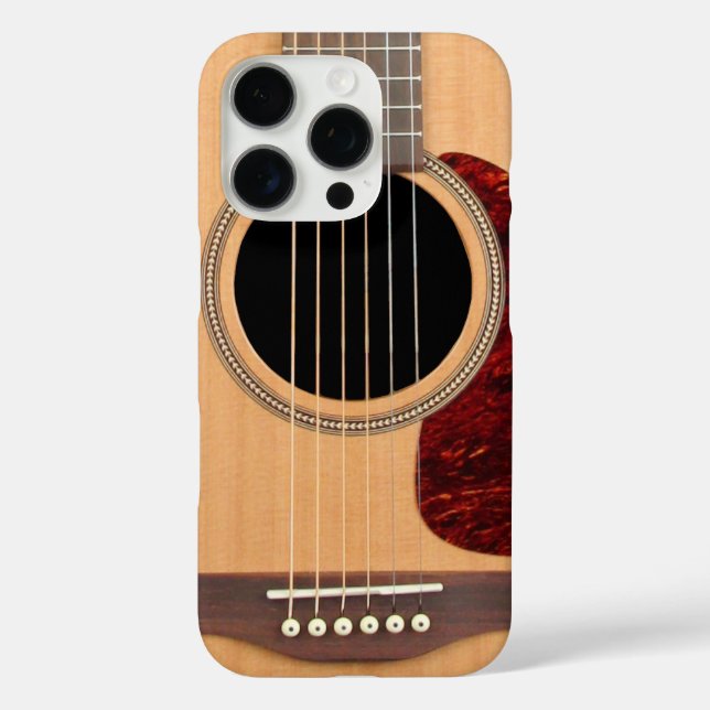 Dreadnought Acoustic 6 String Guitar Case-Mate iPhone Case (Back)