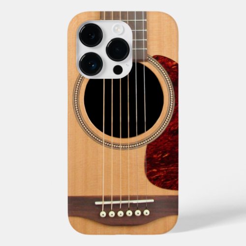 Dreadnought Acoustic 6 String Guitar Case_Mate iPhone 14 Pro Case
