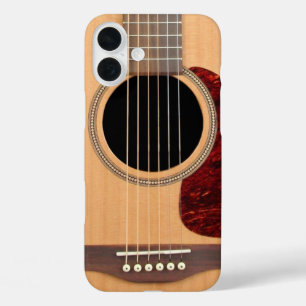 Dreadnought Acoustic 6-String Guitar iPhone 16 Plus Case