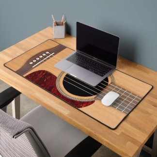 Dreadnought Acoustic 6-String Guitar Desk Mat