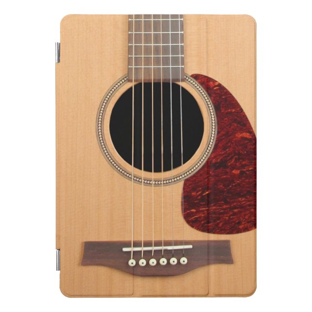 Dreadnought Acoustic 6 String Guitar iPad Pro Cover (Front)