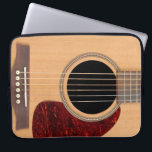 Dreadnought Acoustic 6-String Guitar Laptop Sleeve<br><div class="desc">Celebrate the soul of acoustic music with this Dreadnought 6-String Guitar design, featuring the iconic silhouette and craftsmanship of the world's most beloved acoustic body style. Known for its powerful projection and deep, resonant tone, the dreadnought is a symbol of folk, country, and rock history. This versatile design is perfect...</div>