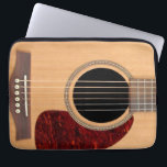 Dreadnought Acoustic 6-String Guitar Laptop Sleeve<br><div class="desc">Celebrate the soul of acoustic music with this Dreadnought 6-String Guitar design, featuring the iconic silhouette and craftsmanship of the world's most beloved acoustic body style. Known for its powerful projection and deep, resonant tone, the dreadnought is a symbol of folk, country, and rock history. This versatile design is perfect...</div>