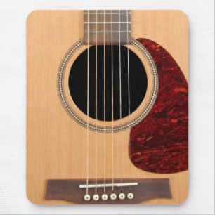 Dreadnought Acoustic 6 String Guitar Mouse Pad
