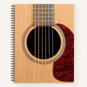 Dreadnought Acoustic 6-String Guitar Notebook