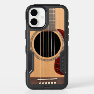 Dreadnought Acoustic 6-String Guitar iPhone 16 Plus Case