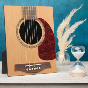 Dreadnought Acoustic 6-String Guitar Plaque