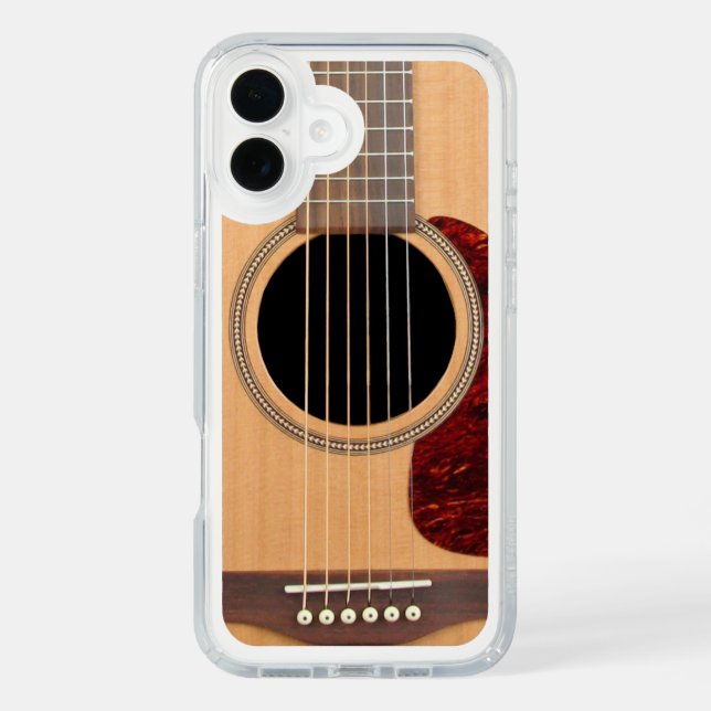 Dreadnought Acoustic 6-String Guitar Speck iPhone Case (Front)