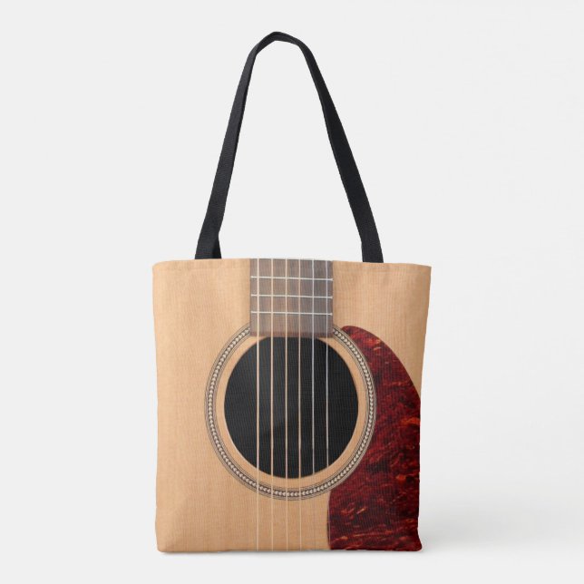 Dreadnought Acoustic 6-String Guitar Tote Bag (Back)