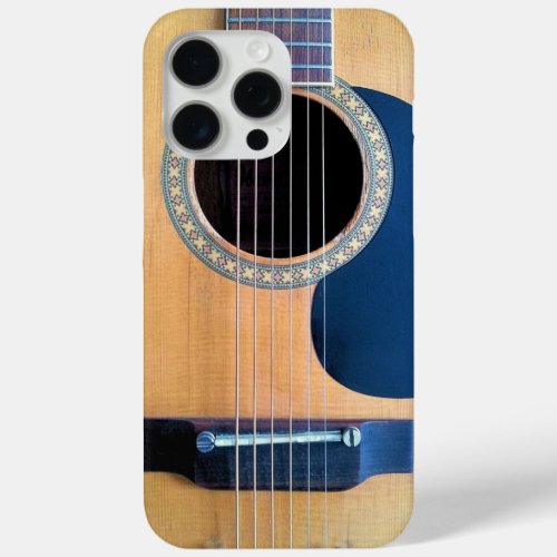 Dreadnought Acoustic Guitar iPhone 15 Pro Max Case