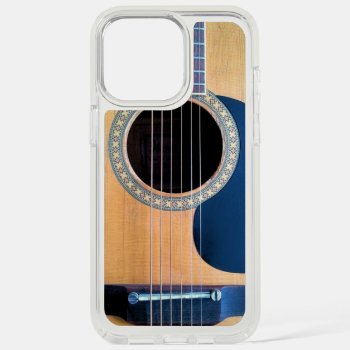 Dreadnought Acoustic Guitar Iphone 15 Pro Max Case by FlowstoneGraphics at Zazzle