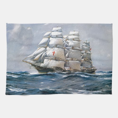 Dreadnought Sailing Clipper Towel