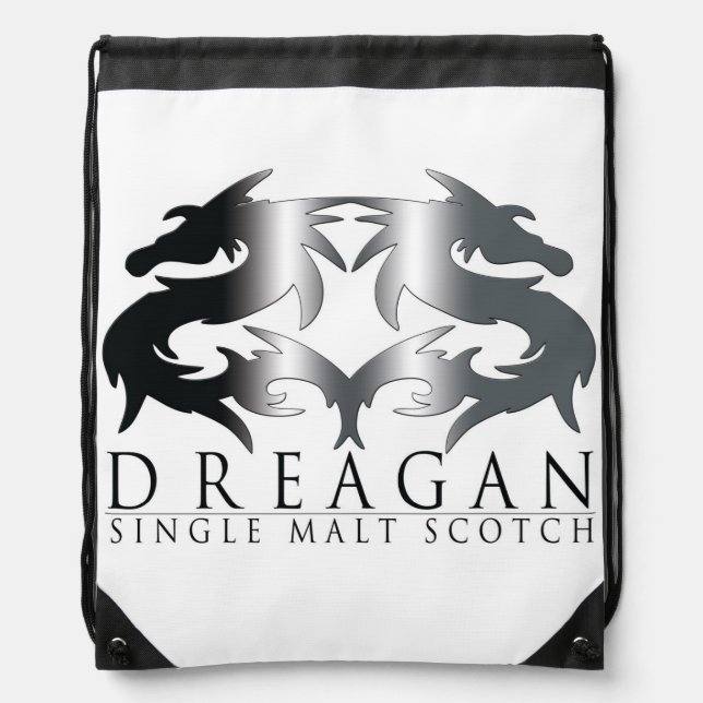 Dreagan drawstring tote drawstring bag (Front)