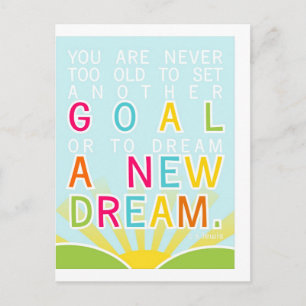 Dream A New Dream Postcard