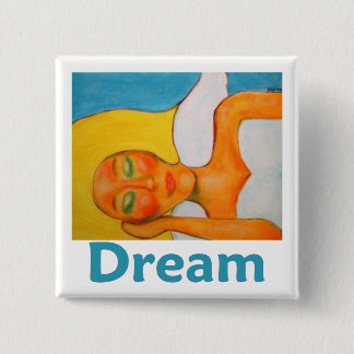Dream Angel Art Pinback Button