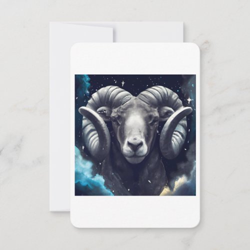 Dream Aries  Thank You Card