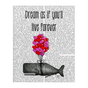 Dream As If You'll Live Forever Acrylic Print