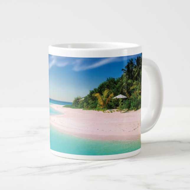 Dream Beach   Giant Coffee Mug (Front Right)