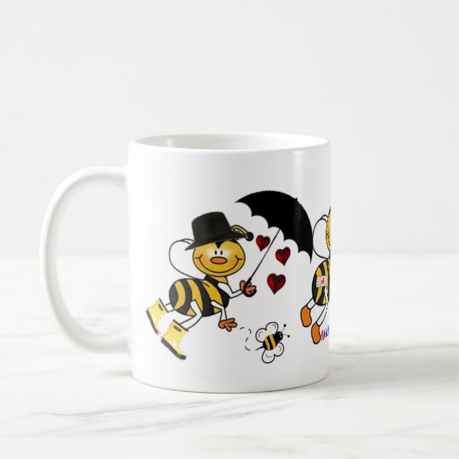Dream Bee Coffee Mug (Left)