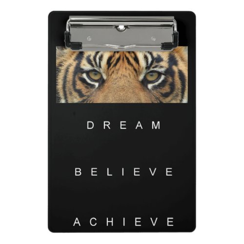 Dream Believe Achieve Motivational Inspirational Mini Clipboard
