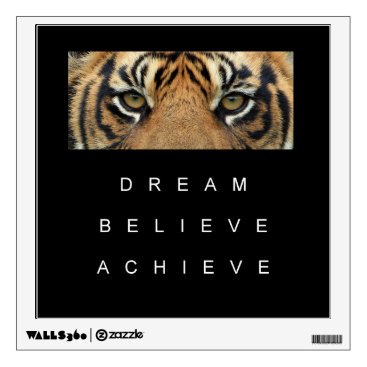 dream believe achieve motivational quote wall decal