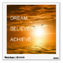 dream believe achieve motivational quote wall sticker