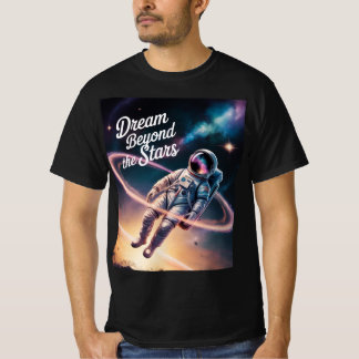 Dream Beyond the Stars – Astronaut Floating Throug T-Shirt