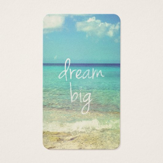 Dream big (Front)