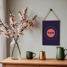 Dream Big — 90s Maximalist Poster | Retro Bedroom 