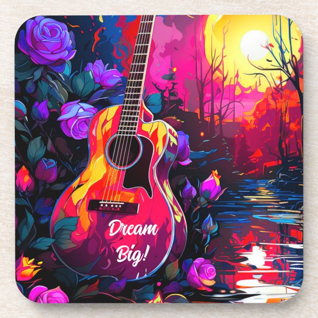 Dream Big Beverage Coaster (Front)