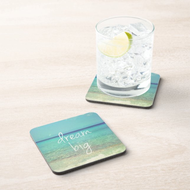 Dream big beverage coaster (Right Side)