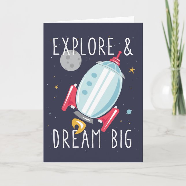 Dream Big Blank Card (Front)
