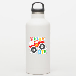 Dream Big Boy's Truck Custom-Cut Vinyl Stickers