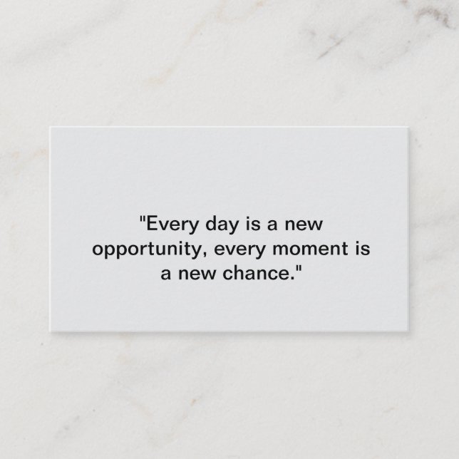 "DREAM BIG" BUSINESS CARD (Front)