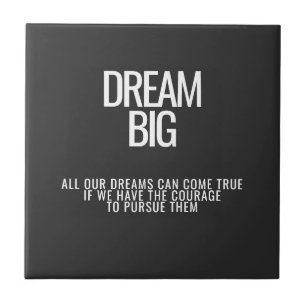 Dream Big Ceramic Tile