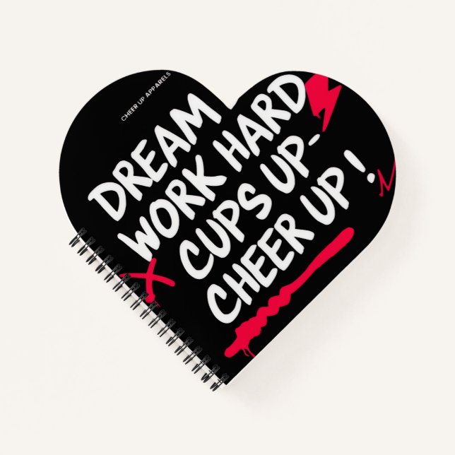 DREAM BIG CHEER UP NOTEBOOK  (Front)