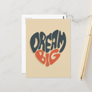 Dream Big: Cool Congratulations on Graduation Postcard