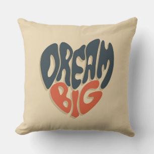 Dream Big: Cool Congratulations on Graduation Throw Pillow