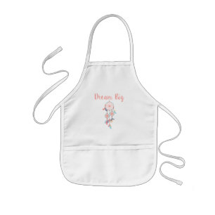 Dream Big Dreamcatcher Bohemian Dream Catcher Kids' Apron