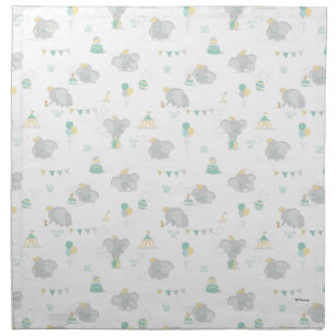 Dream Big Dumbo Pattern Cloth Napkin