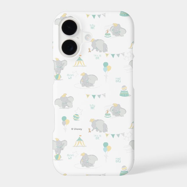 Dream Big Dumbo Pattern Iphone Case (Back)