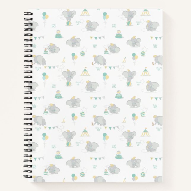 Dream Big Dumbo Pattern Notebook (Front)