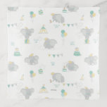 Dream Big Dumbo Pattern Trinket Tray