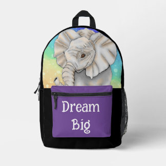 Dream Big - Elephant: Backpack