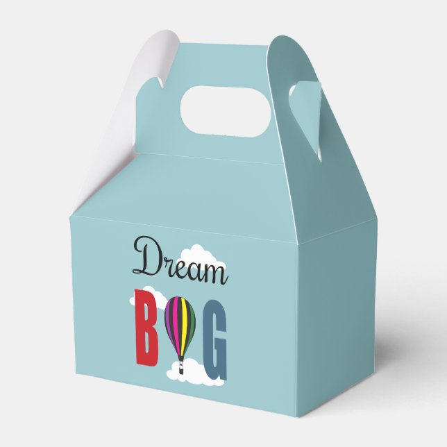 Dream big favor boxes (Back Side)