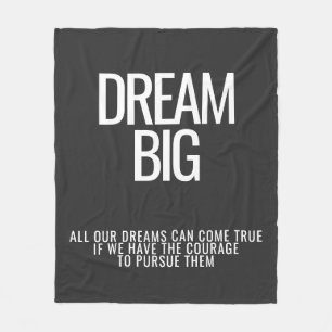 Dream Big Fleece Blanket